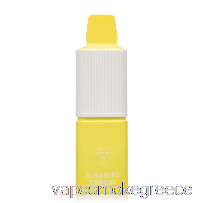 Vape Greece Horizon Binaries Th6000 λεμονόπιτα μαρέγκας μιας χρήσης